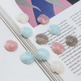 50pcs 20*20MM Resin Shell Patch Sticker DIY Charm