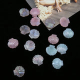 50pcs 20*20MM Resin Shell Patch Sticker DIY Charm