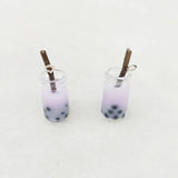 50pcs Colorful Milk Drink Cup 3D Resin Plastic Charms DIY Jewelry Making