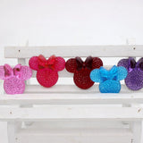 50pcs 28*25mm Mickey Head Shape Flatback Resin Rhinestone DIY