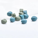 50pcs 3D Acrylic Beads for DIY Jewelry - Earrings & Necklaces Findings