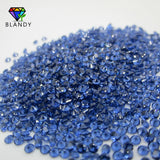 5A 1.0-2.5mm Round Cut Nano Synthetic Stone 1000pcs/lot