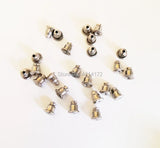 300pcs 5x6.5mm Stainless Steel Earrings Back Stopper DIY Findings