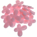 600pcs 22*16mm Butterfly Shape Acrylic Beads - Kids Jewelry Making