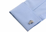 Motorcycle Cufflinks Novelty Sport Bike Brass Men Cuff Links