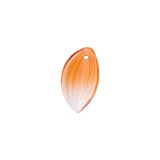 80pcs Acrylic Leaf Shape Jewelry Pendants Earring Charms
