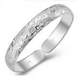 925 Silver Open Bracelet Bangle for Women