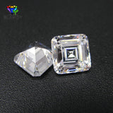 High-Quality CZ Asscher Cut Square Shape Cubic Zirconia Stone for Jewelry
