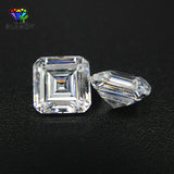 High-Quality CZ Asscher Cut Square Shape Cubic Zirconia Stone for Jewelry