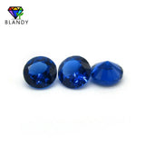 1000pcs 1.0~3.0mm #113 Spinel Stones Round Cut Gems for Jewelry