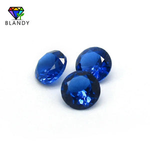 1000pcs 1.0~3.0mm #113 Spinel Stones Round Cut Gems for Jewelry