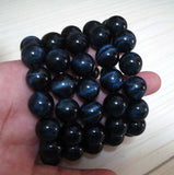 Natural Tiger Eye Round 14mm Beads Bracelet Jewelry Accessory