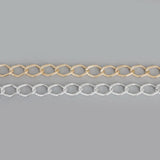 Silver Aluminum Chain for DIY Jewelry Making