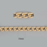 Silver Aluminum Chain for DIY Jewelry Making