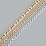 Silver Aluminum Chain for DIY Jewelry Making