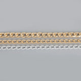 Silver Aluminum Chain for DIY Jewelry Making