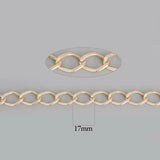 Silver Aluminum Chain for DIY Jewelry Making
