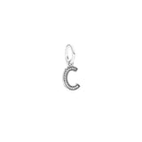 925 Silver Letter Alphabet Charm Bracelet Beads for DIY Jewelry