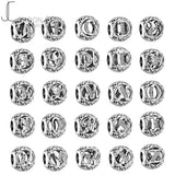 925 Silver Pando Letter Charm For Women DIY Jewelry