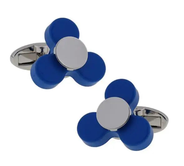 Rotating Ball Bearing Cufflinks Vintage Metal Cuff Links