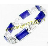 Jade Link Bracelet with Secure Clasp Closure