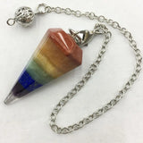 Multicolor Jaspe Pendant 16x36mm 1Pcs