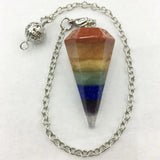 Multicolor Jaspe Pendant 16x36mm 1Pcs