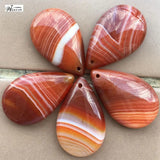 Carnelian Water Drop Pendant Bead for Women Men