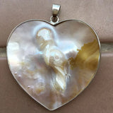 Mother of Pearl Shell Pendant Bead PWB733