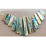 New Zealand Abalone Shell Art Pendant Bead 13pcs