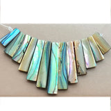 New Zealand Abalone Shell Pendant Bead 13PCS D3340