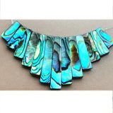 New Zealand Abalone Shell Pendant Bead 13PCS D3340