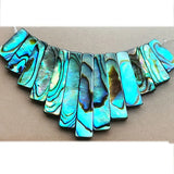 New Zealand Abalone Shell Pendant Bead 13PCS D3340
