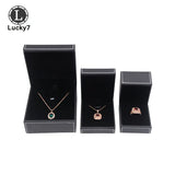 PU Jewelry Box and Packing Pendant Bracelet Ring Box For Wedding Ceremony