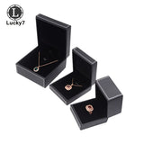 PU Jewelry Box and Packing Pendant Bracelet Ring Box For Wedding Ceremony