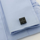 Colorful Red Brick Pattern Copper Cufflinks Wholesale & Retail