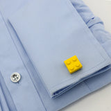 Colorful Red Brick Pattern Copper Cufflinks Wholesale & Retail