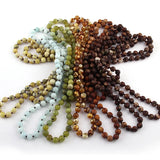 Bohemian Semi-Precious Stones Necklace for Women