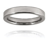 Men's Tungsten Carbide Wedding Ring Flat Comfort Fit Size 4-12