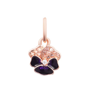 Canadian Spring S925 Silver Couple Pendant Charm Bracelets Beads