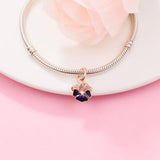 Canadian Spring S925 Silver Couple Pendant Charm Bracelets Beads
