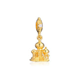 Castle Dangle Charm DIY Beads for Bracelets