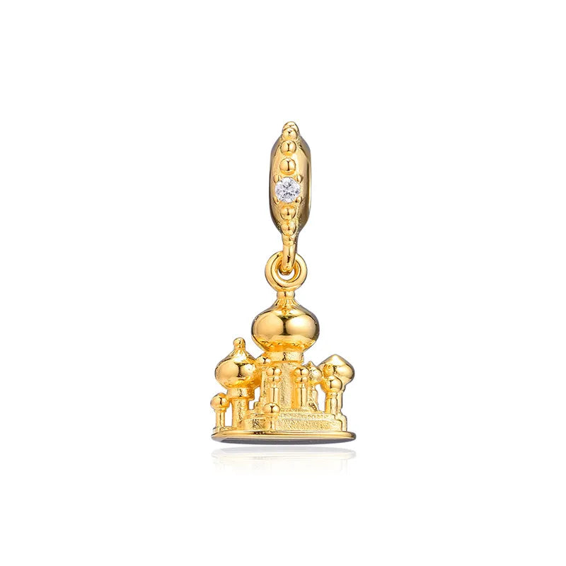 Castle Dangle Charm DIY Beads for Bracelets