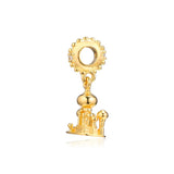 Castle Dangle Charm DIY Beads for Bracelets