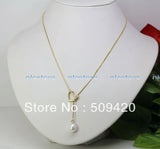 Elegant Pearl Pendant Necklace
