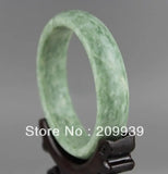 Hand-carved Chinese Jade Bangle Bracelet