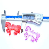 Animal Horse Pendant Charms for Chunky Bubblegum Necklaces - 60pcs