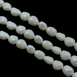 DIY Natural Lilac Freshwater Pearl Beads 9-10mm Freeform