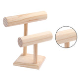 DIY Wood T-BAR Watch/Bracelet Jewelry Display Stand