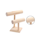 DIY Wood T-BAR Watch/Bracelet Jewelry Display Stand